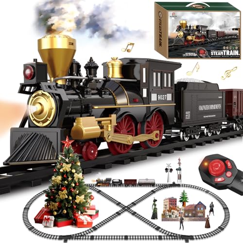 Silver Luxury Rechargeable Remote Control Train Set