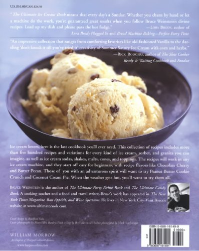 The Ultimate Ice Cream Book: Over 500 Ice Creams, Sorbets, Granitas, Drinks, And More - //coolthings.us