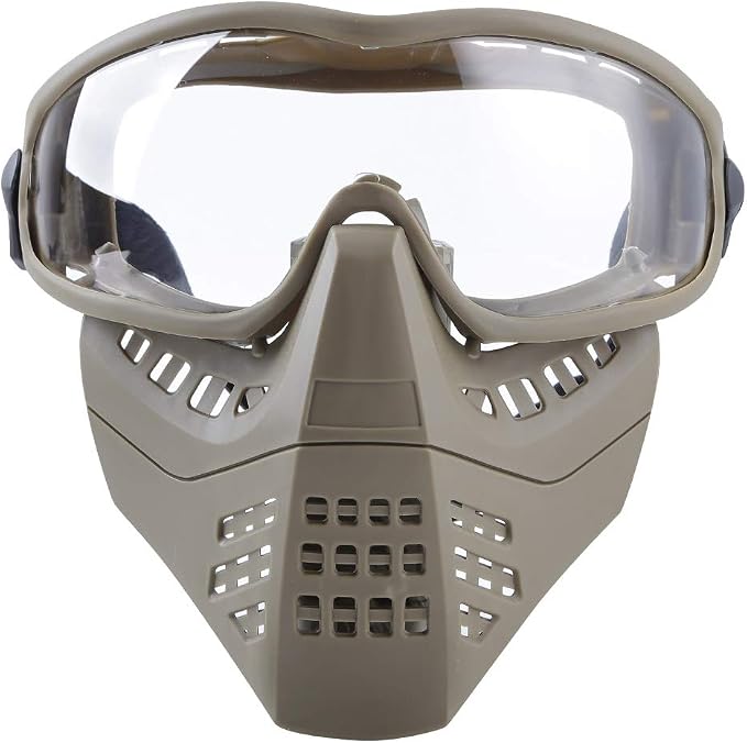 gafas antivaho desmontables motocicletas y otras actividades al aire libre.  que se utiliza para juegos de caza Airsoft Paintball Máscara facial  completa Airsoft con sistema de ventilador antivaho Airsoft Deportes y aire