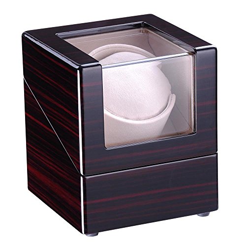 UPC 637509998776, CHIMAERA Handmade Automatic Single Watch Winder Elegant Wooden Sleek Case