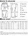 Match Men's Slim Fit Tapered Stretchy Casual Pants (34W x 31L, 8050 Black)