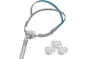 GBBAZU Universal Nasal Pillow Tube Frame for P2, Upgrade Nasal Pillows with Headgear, Frame, Tube and 3 x Nasal Pillow