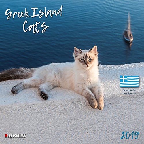 Tushita Publishing, 2019 Cats Greek Island Wall Calendar by