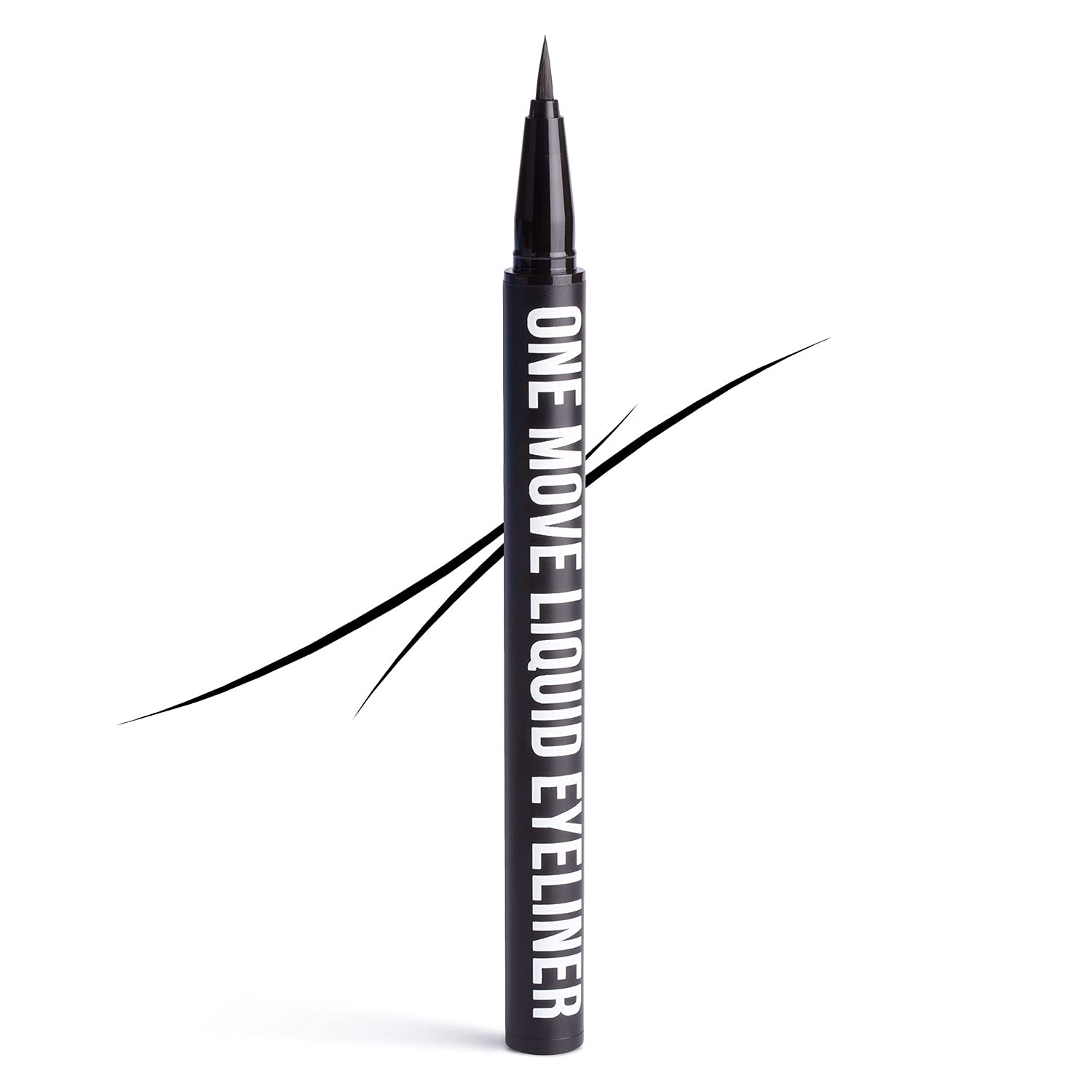 INGLOT One Move Liquid Eyeliner | Black Gel Liner | Liquid Form | Waterproof | Quick-Drying | Smudge Proof | High Pigmentation | Vegan