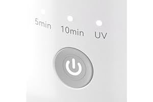 JeaTone Ultrasonic Retainer Cleaner Machine, Dental Cleaning Pod 200 ml, Ultrasonic Cleaner USB Rechargeable Cordless with 3 