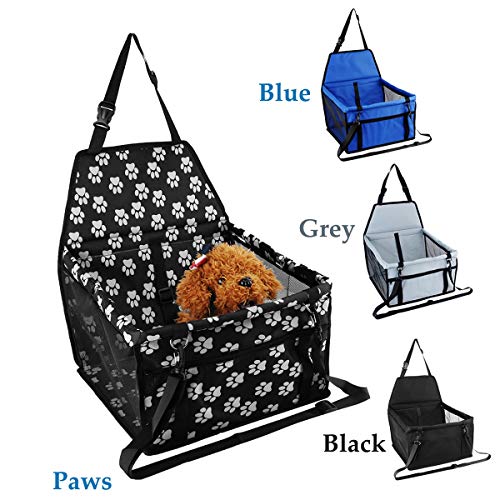 Iris-Shop - Pet Car Booster Seat Puppy Cat Dog Auto Carrier Travel Protector Safety Basket