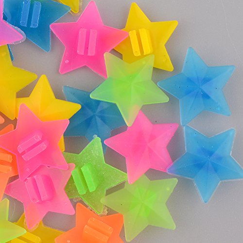 Xinzhi Bike Spoke Beads -Star Bike Bicycle Wheel Spoke Beads,Luminous Plastic Clip Spoke Bead Bicycle Beads,Wire Beads Decorations - Thumbnail 6