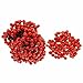 Bilipala Artificial Red Berries Stamens Decor for DIY Garland and Holiday Ornaments, 200 Stems, 400 Counts