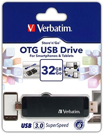 Verbatim USB Flash Drive 32GB Ultra Speed for Android Devices and Computers