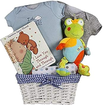 amazon new baby gift basket