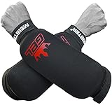 Meister MMA Elastic Cloth Forearm Guards w/Integrated Gel Padding (Pair)
