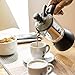 Bialetti 5410 Kremina Espresso Maker, Silver/Black