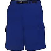 Weekender Men's Nylon Belted Swim Trunk - River Guide