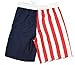 USA American Flag Mens Swim Boardshorts