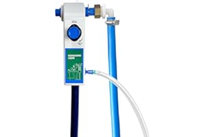 POPSTECHNOLOGIES Kitchen Sink Single Proportioner, Push Button Detergent Sanitizer Dispenser with E-Gap, Chemical Mixing System, Precision Chemical Dilution, 8362E