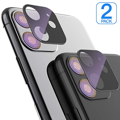 Compatible iPhone 11 Camera Lens Protector [2 Pack] Ultra Transparency HD Tempered Glass Camera Protector Anti-Fringerprint Anti-Scratch for iPhone 11 - Thumbnail 7