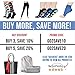 Go2Socks Compression Socks for Men Women Nurses Runners 20-30mmHg Medical Stocking Athletic (Black Argyle, L)