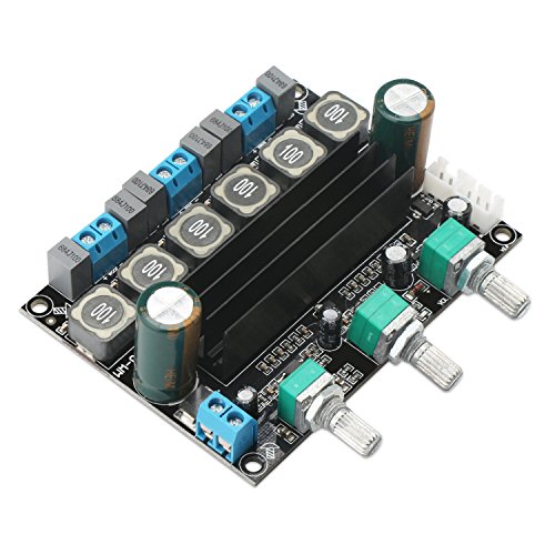 2.1 amplifier board, drok 2.1 channel 50wx2+75w stereo …