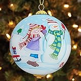 2015 Li Bien Snowman & Kids Ornament