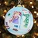 2015 Li Bien Snowman & Kids Ornament
