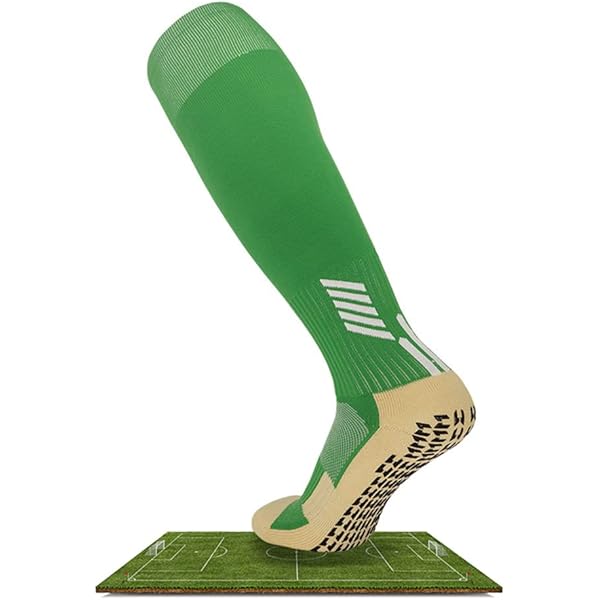 Chaussettes Hautes De Sport Sof Sole – Vert Kelly, Homme Pointure 10-12,5, Lot De 2