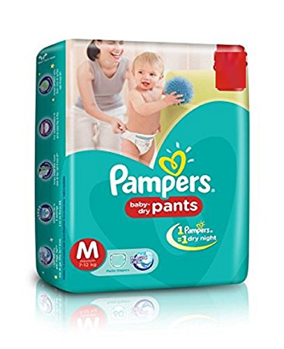 Pampers New Diaper Pants, Medium, 8 Count