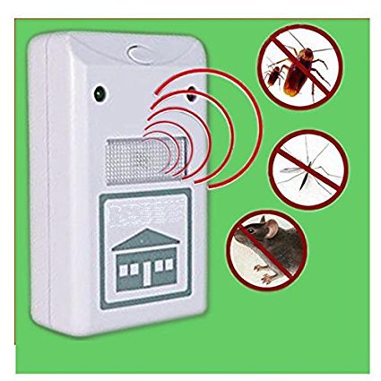 Ultrasonic Pest Repeller Repellent 2018 Electronic Ultrasound Pest Control Repellents, Plug in Insect Repellent, Bug Repellent for Mosquito, Mice, Rat, Bedbug, Roach, Ant, Fly, Flea, Spider