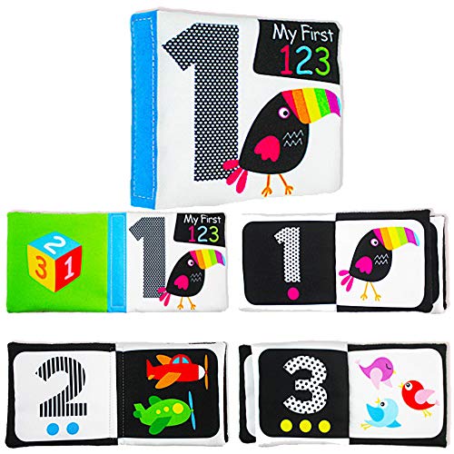 Black And White Baby Books Soft Wee Gallery Soft Organic Baby Book Friendly Face In The Forest