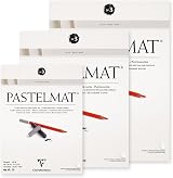 Clairefontaine Pastelmat Pad White 360g 18x24cm 12 sheets view 3