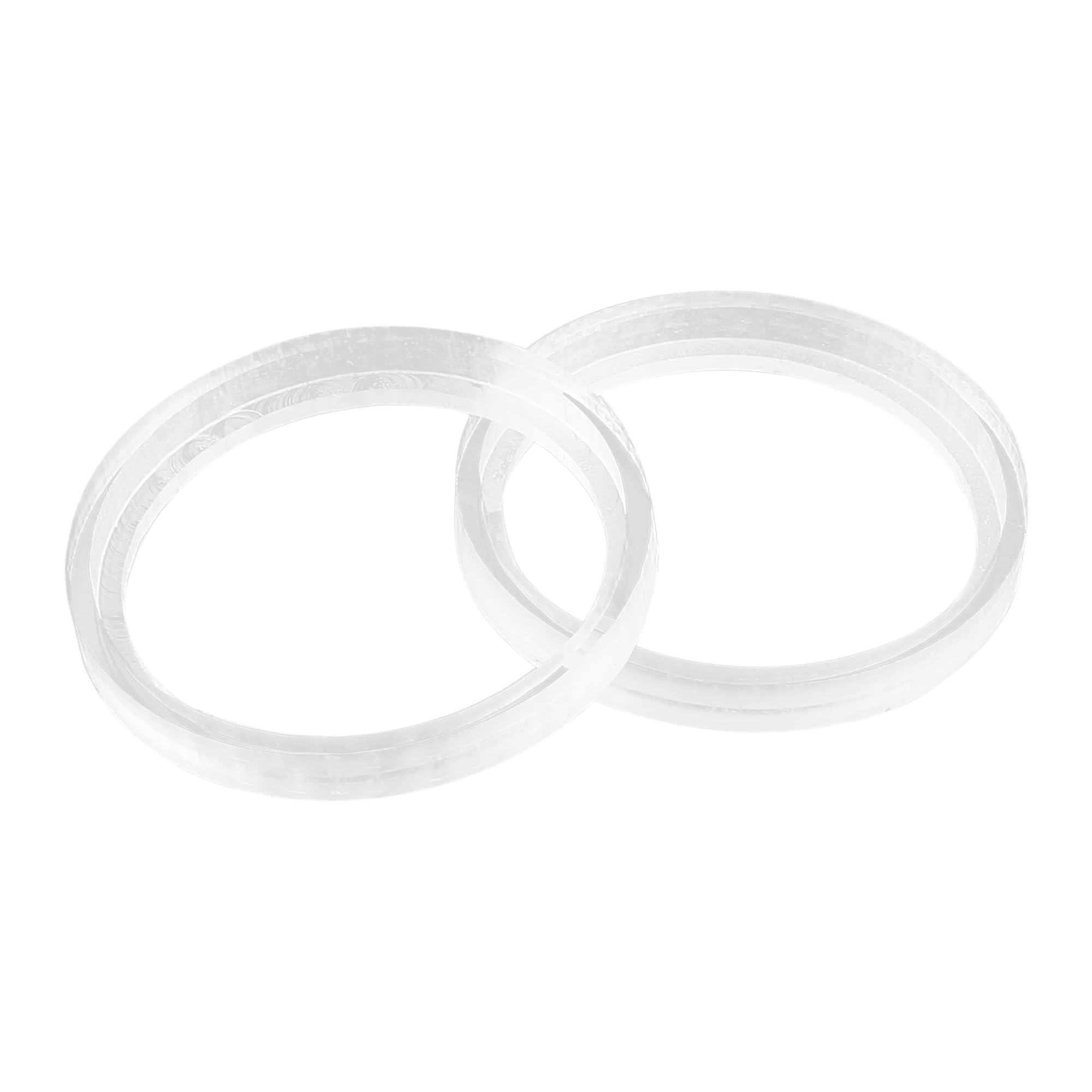 X AUTOHAUX 2Pcs Car Speaker Spacer Ring 48mm ID Acrylic for 1.2 Inch Diameter