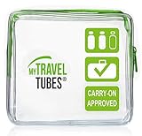 TSA Approved 3-1-1 Airline Carry On Clear Travel Toiletry Bag | Quart Sized