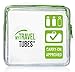 TSA Approved 3-1-1 Airline Carry On Clear Travel Toiletry Bag | Quart Sized