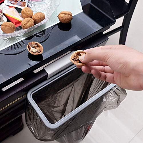 JISETY Cabinet Rubbish Rack Garbage Bag Storage Shelf Kitchen Door Back Holder Trash Bags Stand New