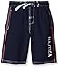 Nautica Boys' Marled D-String with Side Piping Swim Trunk