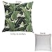 Throw Pillow Covers 4 Pack - Tropical Decorative Square Cotton Case Linen Cushion Cover Cases Mermaid Pillow 16 by 16 Inches - COVERS ONLY