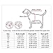 BINGPET BA1065 Adjustable Dog Raincoat Pet Puppy Lightweight Rain Jacket Poncho with Strip Reflective, Orange Small