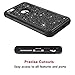 Hython Compatible with iPhone 6/6s Case, Heavy Duty Full-Body Defender Protective Case Bling Glitter Sparkle Hard Shell Hybrid Shockproof Rubber Bumper Cover for iPhone 6 and 6s 4.7-Inch, Black