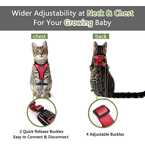 5 Eagloo+Harness+Adjustable+Reflective+Walking