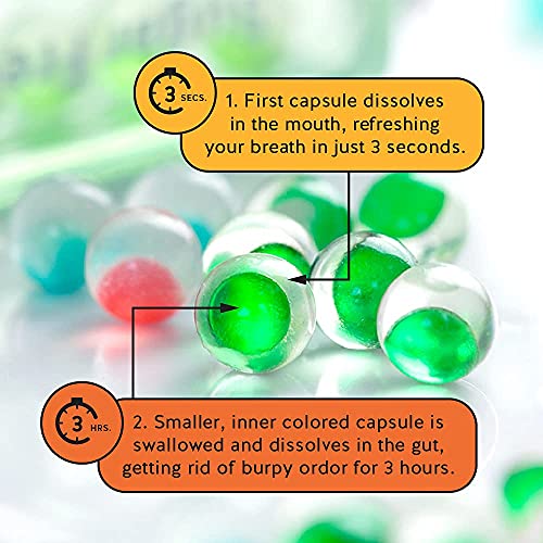 NUDE Breath Mints for Bad Breath Ice Shot 2 in 1 Keto Friendly