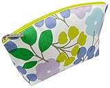 Clinique Cosmetic Makeup Travel Bag Cherry Blossom Violet Floral
