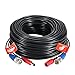 ZOSI 2 Pack 100ft All-in-One Video Power Cable, BNC Extension CCTV Camera Cable for Security DVR System, Included 2X BNC Connectors and RCA Adapters