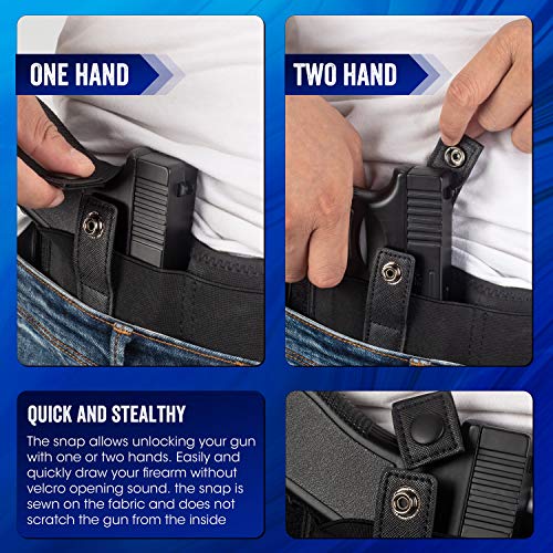 Belly Band Holster for Concealed Carry, IWB Gun Holster for Men and
