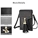Cell Phone Bag, MoKo Crossbody Wallet Pouch Purse Women Folk Style Case with Shoulder Strap, Fit Smartphone Up to 6.3