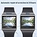 [6 Pack] UniqueMe for Fitbit Ionic Screen Protector,[Anti-Bubble] [HD Clear] Full Coverage Film with Lifetime Replacement Warranty