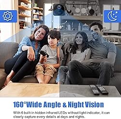 4K HD Spy Camera Wireless Hidden Camera WiFi Long