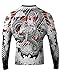Raven Fightwear Men's Tiger & Dragon MMA BJJ Rash Guard White
