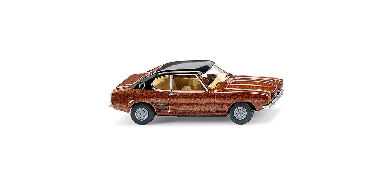 Wiking Ford Capri I Copper Brown Metallic w/Black Roof 1969-72 WK082108 HO Gauge
