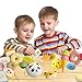 LUDILO 20Pcs Random Squishies Toys Premium Slow Rising Squishys Mini Medium Jumbo Kawaii Food Squishy Party Favors for Girls Boys Stress Relief Toys for Adults, Cake/Panda/Bread/Buns Phone Straps