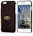 Lockwood iPhone 6/6s Snap On Wallet Case | Vintage Dark Brown | Travel Wallet With Card Holder | Ultra Slim & Lightweight Design | Classic Cases for Modern Devices | (4.7