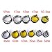 SNNplapla Hunting Sight Cover Caliber Rifle Scope Mount Quick Flip Spring Up Open Lens Cover Cap Eye Protect Objective Cap